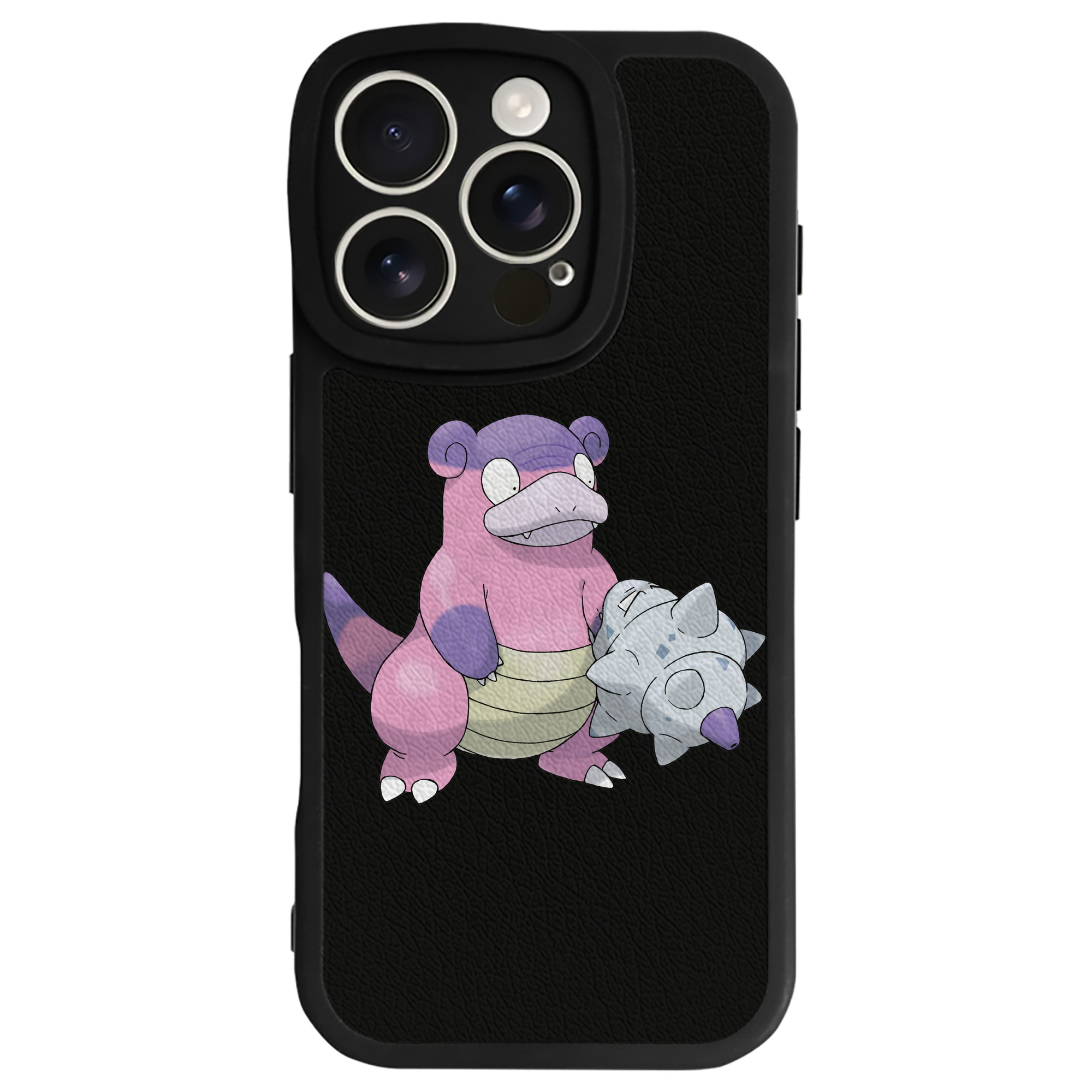 （画像用） ポケットモンスター Pokémon 【iPhone 16シリーズ対応】シリコンスマホケース（レザー調） 材質：シリコン